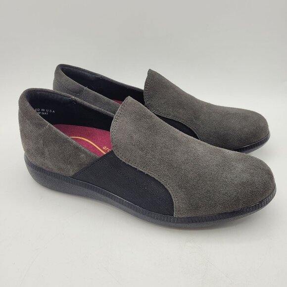 Munro Clay Wedge Slip On Loafer Womens 8.5 M Travel Casual Perfect Fit - Picture 1 of 13